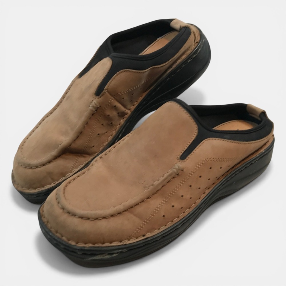 Romika Brown/Tan Suede Slip On Loafer Shoes‎ Womens US 9 Mens 7 EU 40